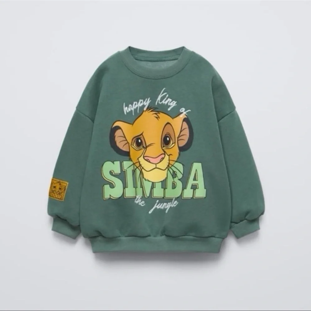 Zara Disney The Lion King Simba Crewneck - Picture 4 of 4
